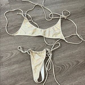 Minimale Animale Cream Bikini Set